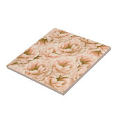Carreau Motif de fleurs d'aquarelle moderne (Côté)