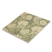 Carreau Motif de fleurs de Chrysanthemum (par William Morr (Côté)