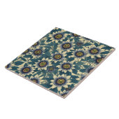Carreau Motif de fleurs de la passion bleue (Côté)
