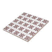 Carreau Motif de fleurs Mandala (Côté)