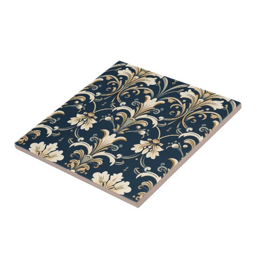 Carreau Motif de fond d'écran victorien (Côté)