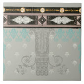 Carreau Motif de Frieze de l'ornement grec (Devant)