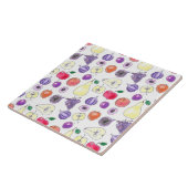 Carreau Motif de fruits (Côté)