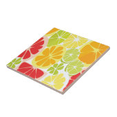 Carreau Motif de fruits d'agrumes (Côté)