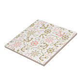 Carreau Motif de la Ancre d'or (Côté)