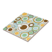 Carreau Motif de la bulle rétro (Côté)