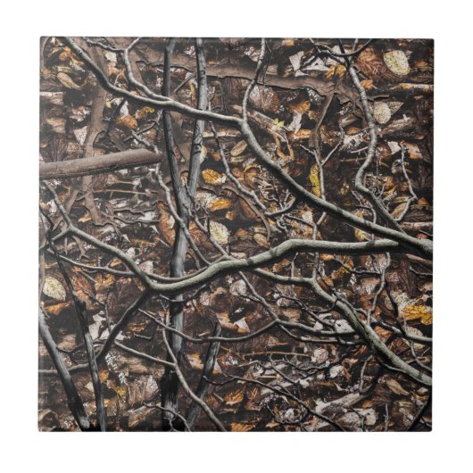 Carreau Motif de la chasse au camouflage 6 (Devant)