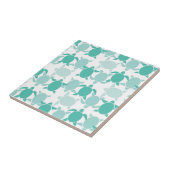 Carreau Motif de la tortue Turquoise (Côté)