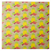 Carreau Motif de légumes rustiques (Devant)