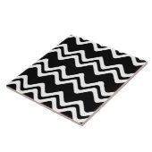 Carreau Motif de ligne double couleur Zig Zag (Côté)