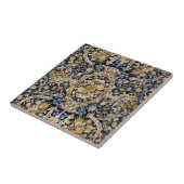 Carreau Motif de moquette fleurie décorative (Côté)