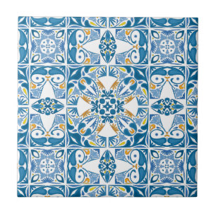Carreau Motif de mosaïque portugaise
