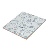 Carreau Motif de nourriture (Côté)