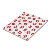 Carreau Motif De Pâtes, Patrouilles De Chiens, Paws Rouges (Côté)