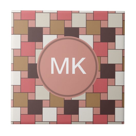 Carreau Motif de pesage citrouille (Devant)