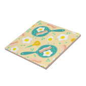 Carreau Motif de petit déjeuner (Côté)