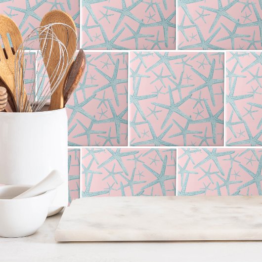 Carreau Motif de plage côtière