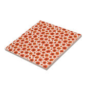 Carreau Motif de puces d'aquarelle (Côté)