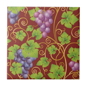 Carreau Motif de raisin