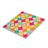 Carreau motif de rosette médiéval Vintage (Côté)