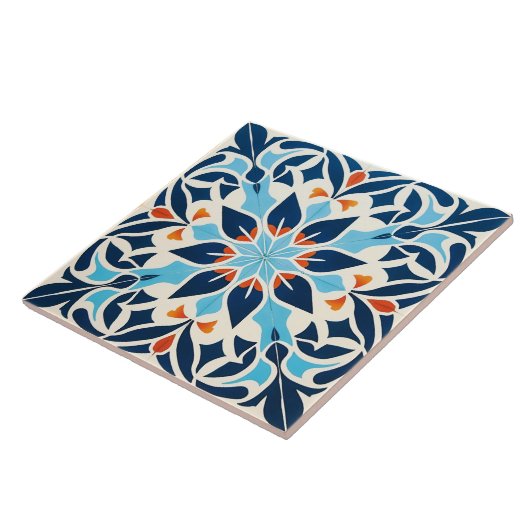 Carreau motif de style cool marocain (Côté)