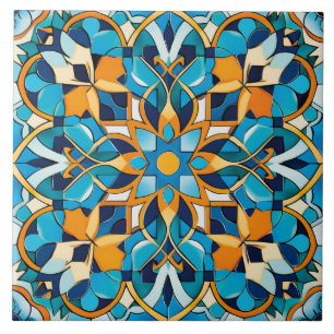 Carreau motif de style cool marocain