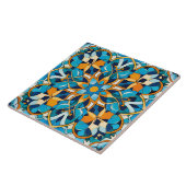 Carreau motif de style cool marocain (Côté)