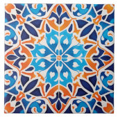 Carreau motif de style cool marocain (Devant)