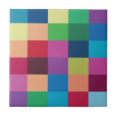 Carreau Motif de tableau de contrôle coloré (Devant)