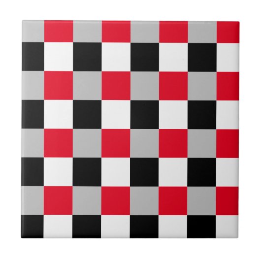 Carreau Motif de tableau de contrôle modifiable (Devant)