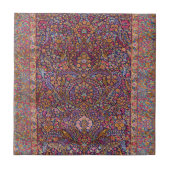 Carreau Motif de tapis persan coloré (Devant)