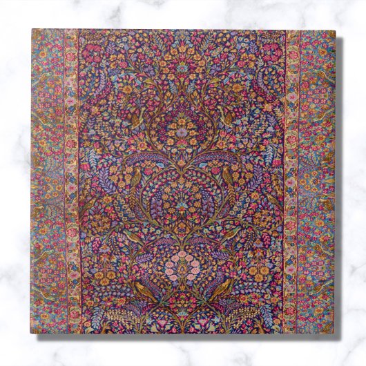 Carreau Motif de tapis persan coloré