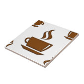 Carreau Motif de tasse de café (Côté)