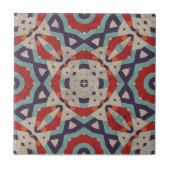 Carreau Motif de texture en pierre de mosaïque géométrique (Devant)