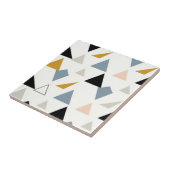 Carreau Motif de triangles géométriques modernes (Côté)