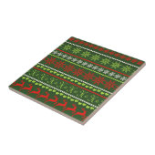 Carreau Motif de vacances de Noël (Côté)