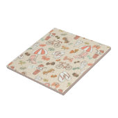 Carreau Motif de vacances d'été (Côté)