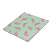 Carreau Motif d'éclaboussure de peinture de fruit tropical (Côté)