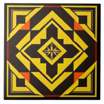 Carreau Motif deco Afro - Coll. Afro Tiles