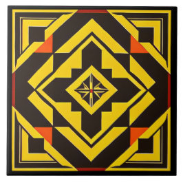 Carreau Motif deco Afro - Coll. Afro Tiles Tegeltje