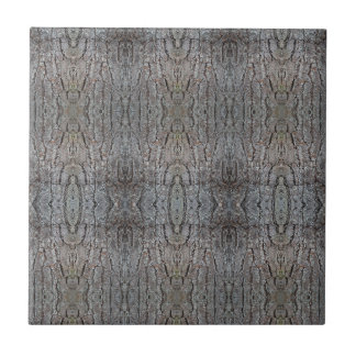 Carreau Motif d'écorce d'arbre baroque 4,25 carré