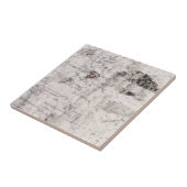 Carreau Motif d'écorce de bouleau (Côté)