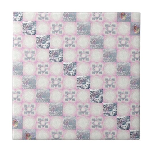 Carreau Motif d'édredon (Devant)