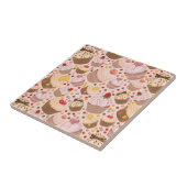 Carreau Motif des petits gâteaux de célébration (Côté)