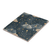Carreau Motif d'étoile de constellation céleste (7) (Côté)