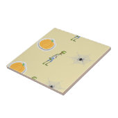 Carreau Motif d'Halloween à la crème (Côté)