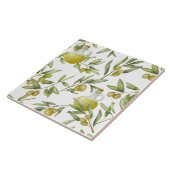 Carreau Motif d'huile d'olive rustique (Côté)
