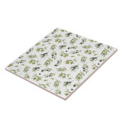 Carreau Motif d'huile d'olive rustique (Côté)