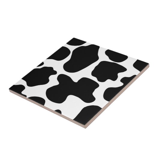 Carreau Motif d'impression de vache (Côté)