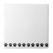 Carreau Motif Dog Paw (Devant)